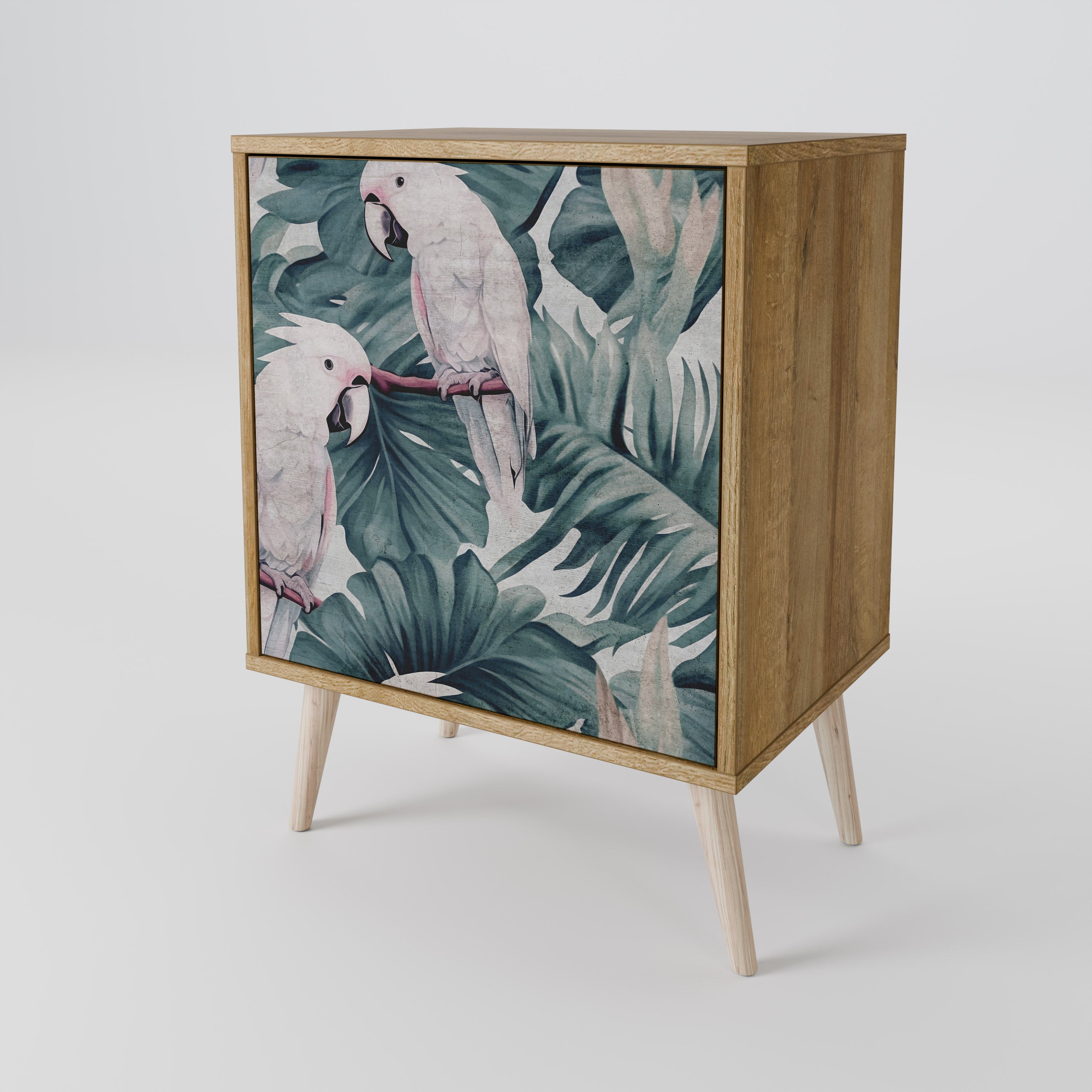 POPINJAY LOOK 1-Door Sideboard in Oak Effect