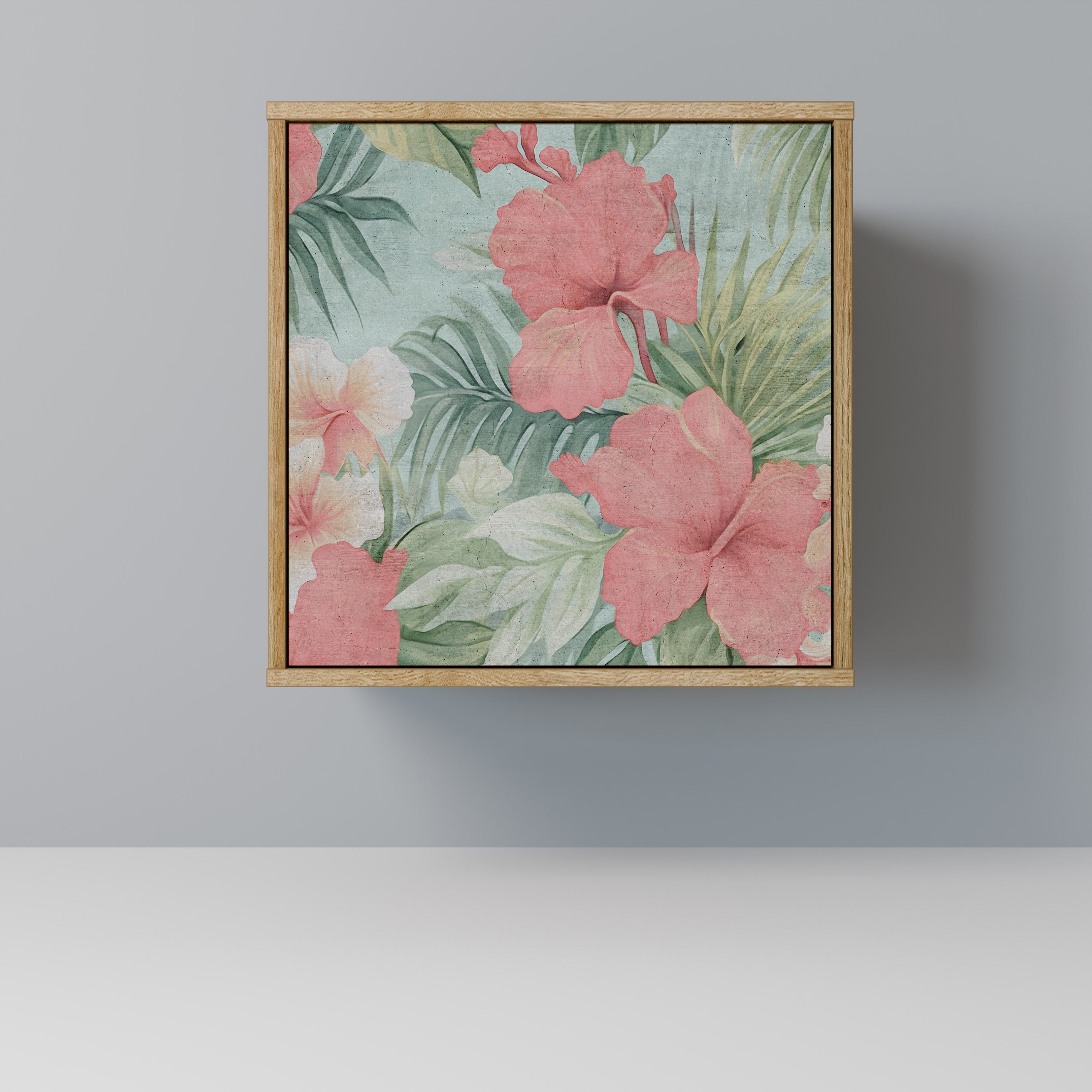 HAWAIIAN SPIRIT 1-Door Sideboard in Oak Effect