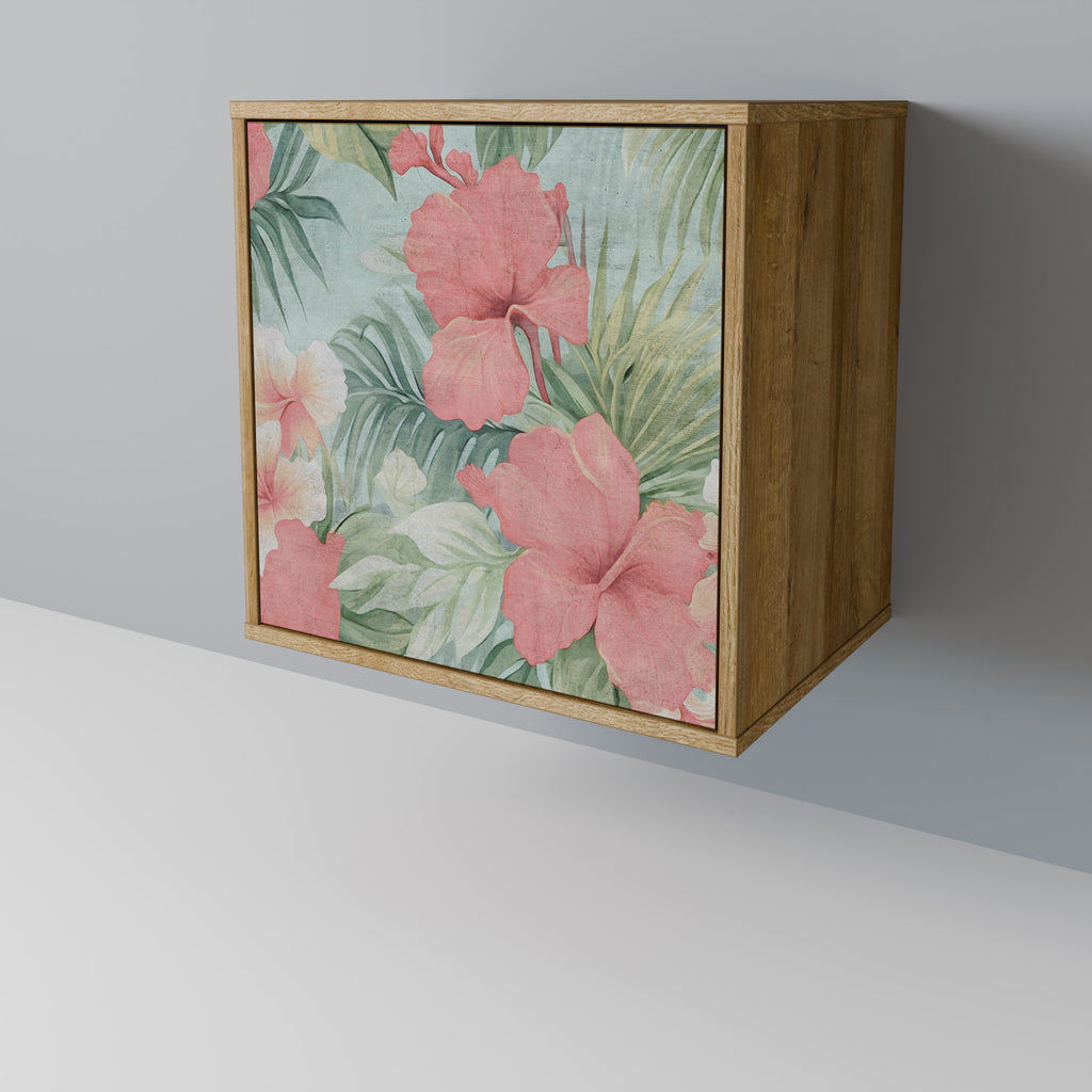 Aparador HAWAIIAN SPIRIT de 1 puerta con acabado efecto roble