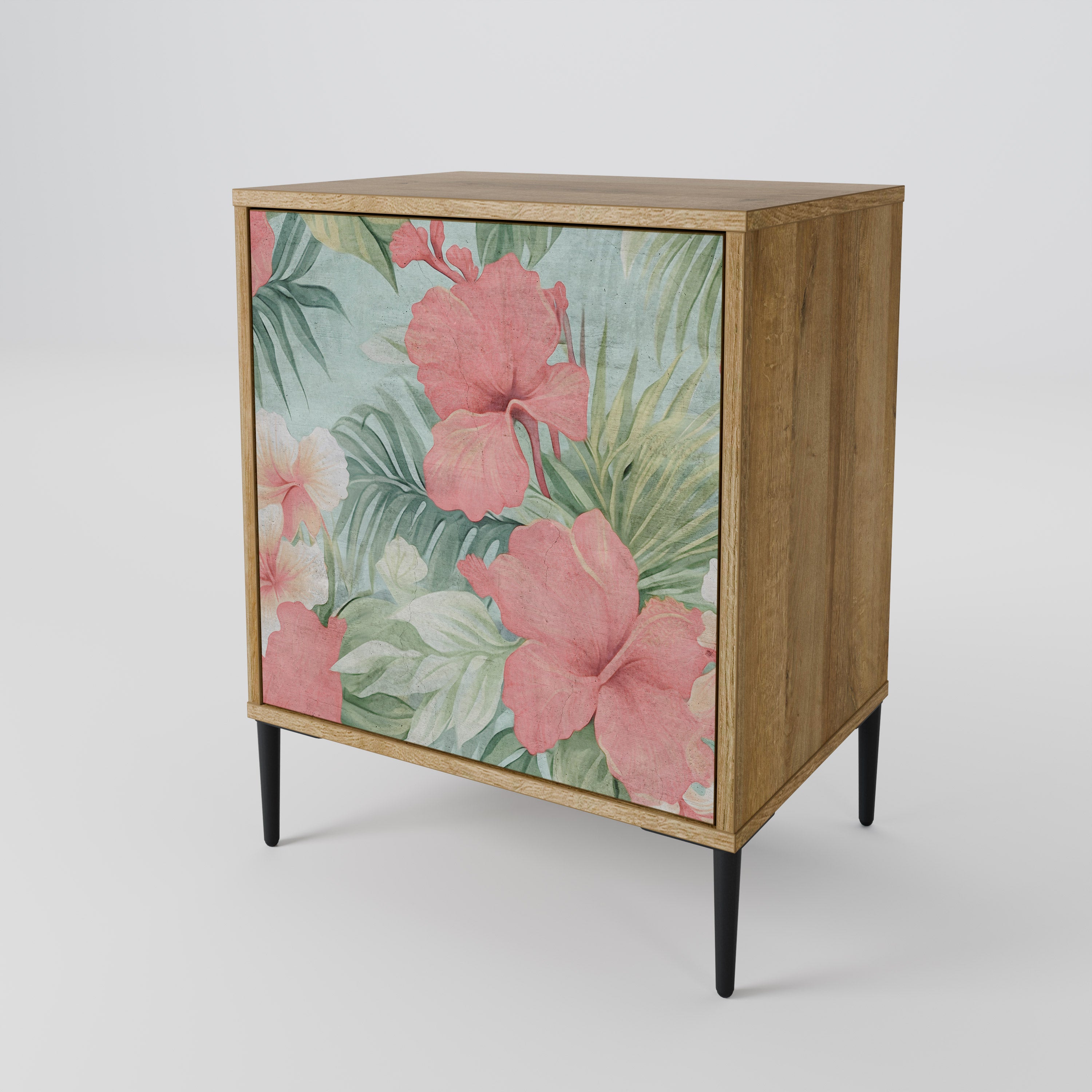 HAWAIIAN SPIRIT 1-Door Sideboard in Oak Effect