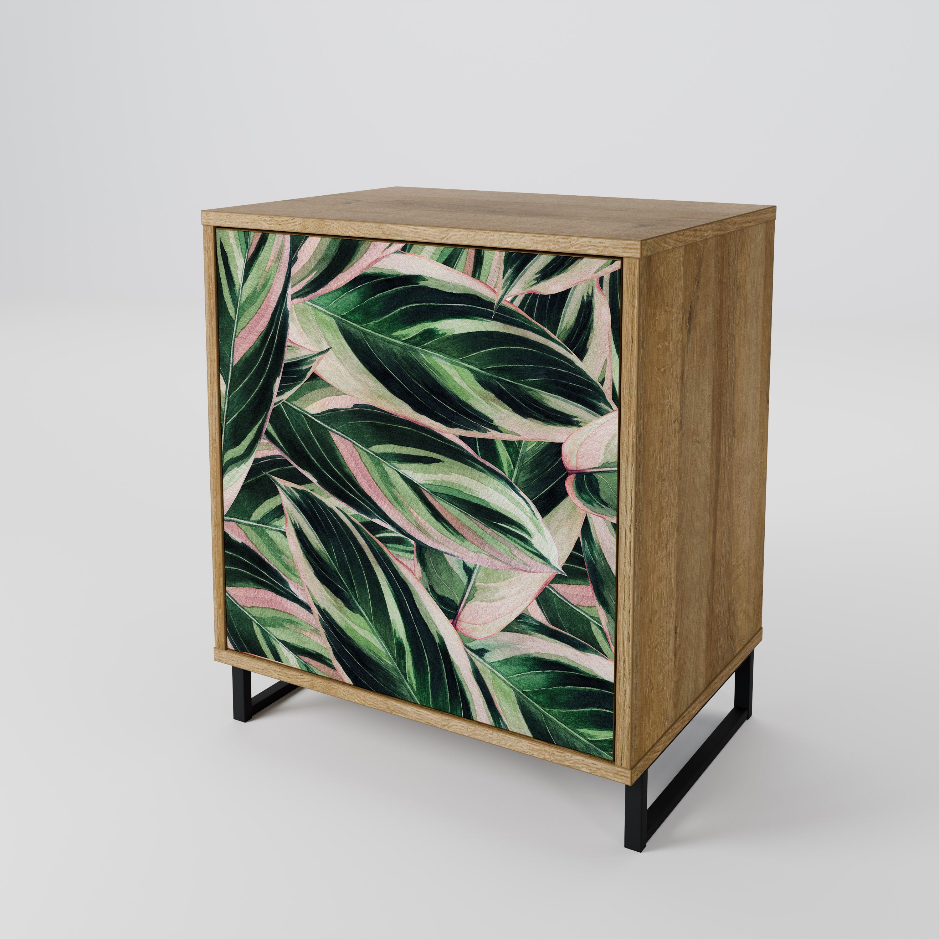 EERIE STROMANTHE 1-Door Sideboard in Oak Effect