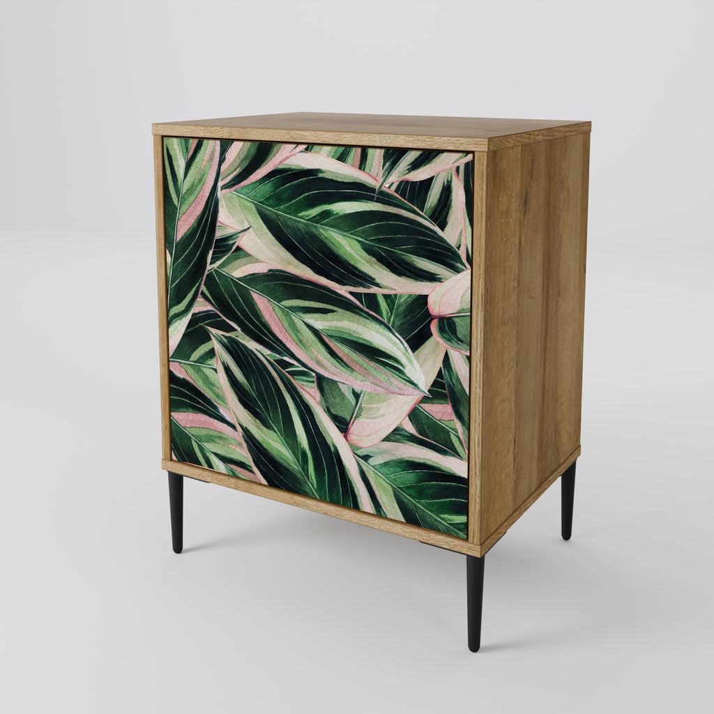 EERIE STROMANTHE 1-Door Sideboard in Oak Effect