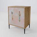 THE DELIQUESCE 1-Door Sideboard in Oak Effect