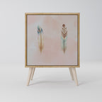 THE DELIQUESCE 1-Door Sideboard in Oak Effect