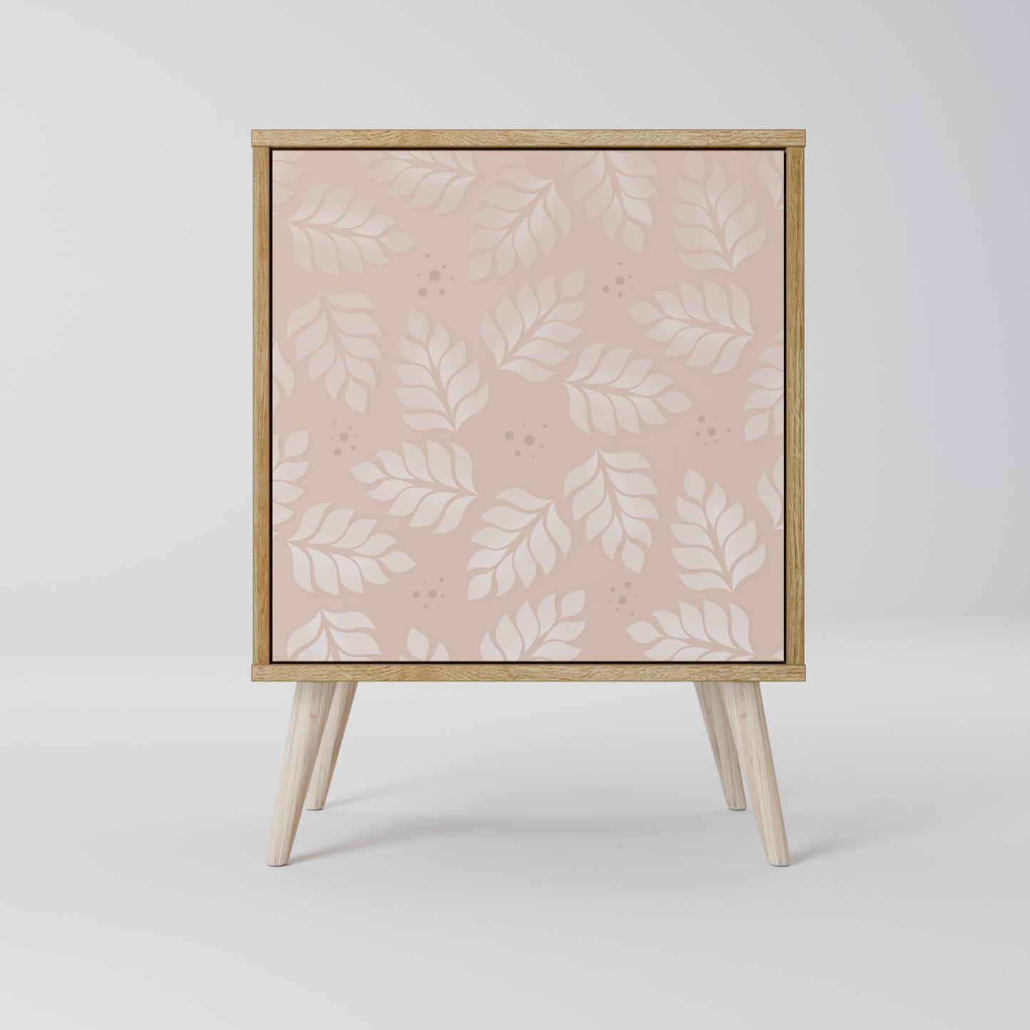 LEAVES ON BEIGE Aparador de 1 Puerta