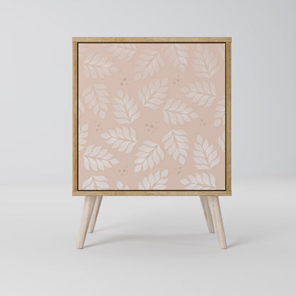 LEAVES ON BEIGE Aparador de 1 Puerta