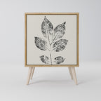 LEAFY STAMPS Aparador de 1 Puerta