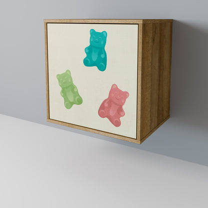 GUMMY BEARS Aparador de 1 Puerta