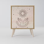 DELICATE BEAUTY Aparador de 1 Puerta