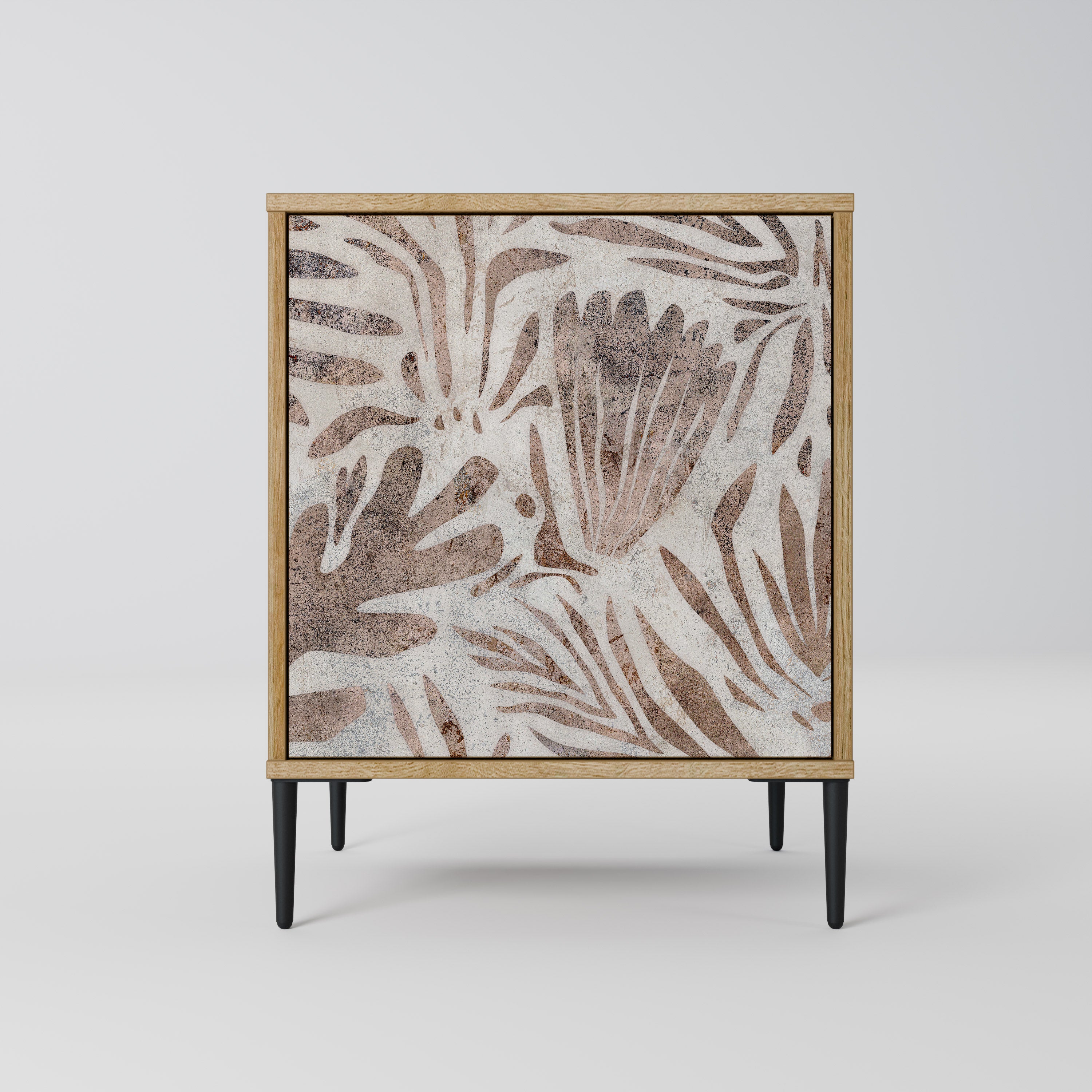 PASSING TIME 1-Door Sideboard in Oak Effect