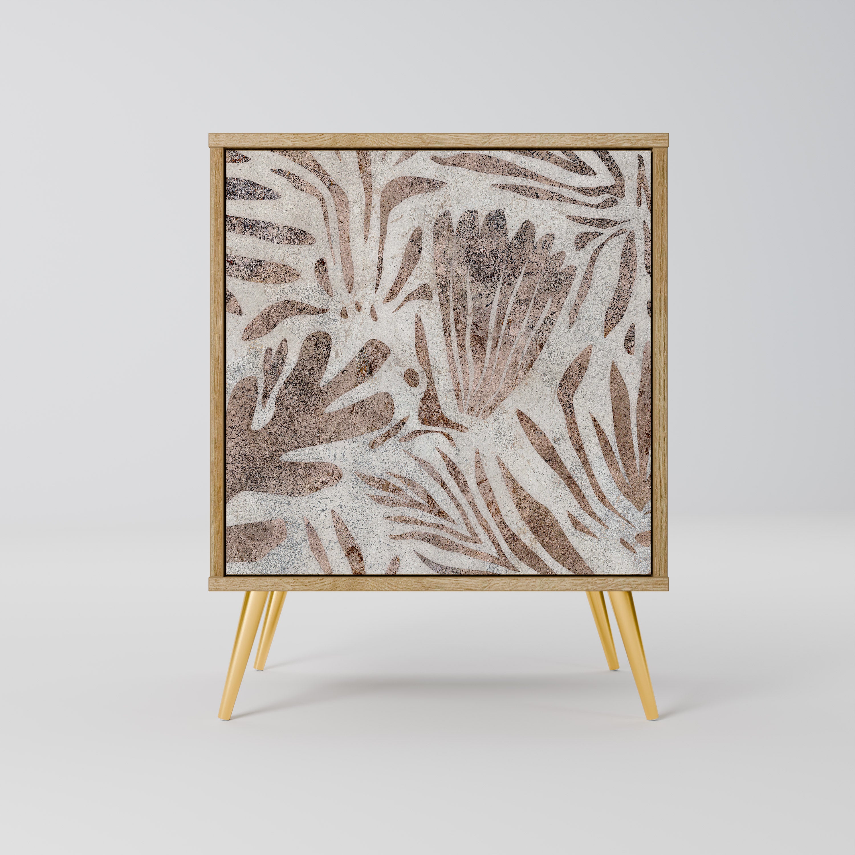 PASSING TIME 1-Door Sideboard in Oak Effect