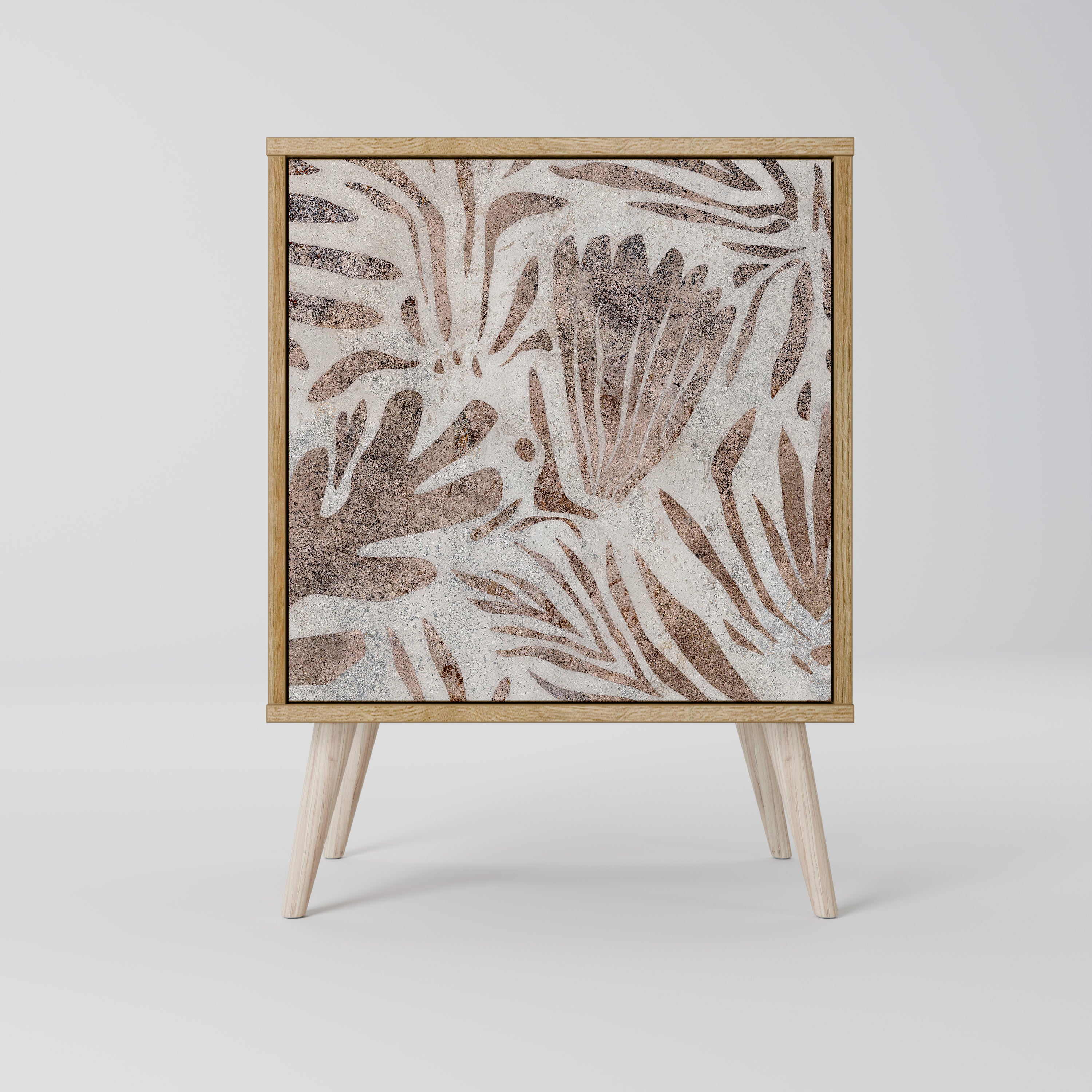 PASSING TIME 1-Door Sideboard in Oak Effect