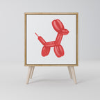 CHILDHOOD MEMORY Aparador de 1 Puerta en Efecto Roble