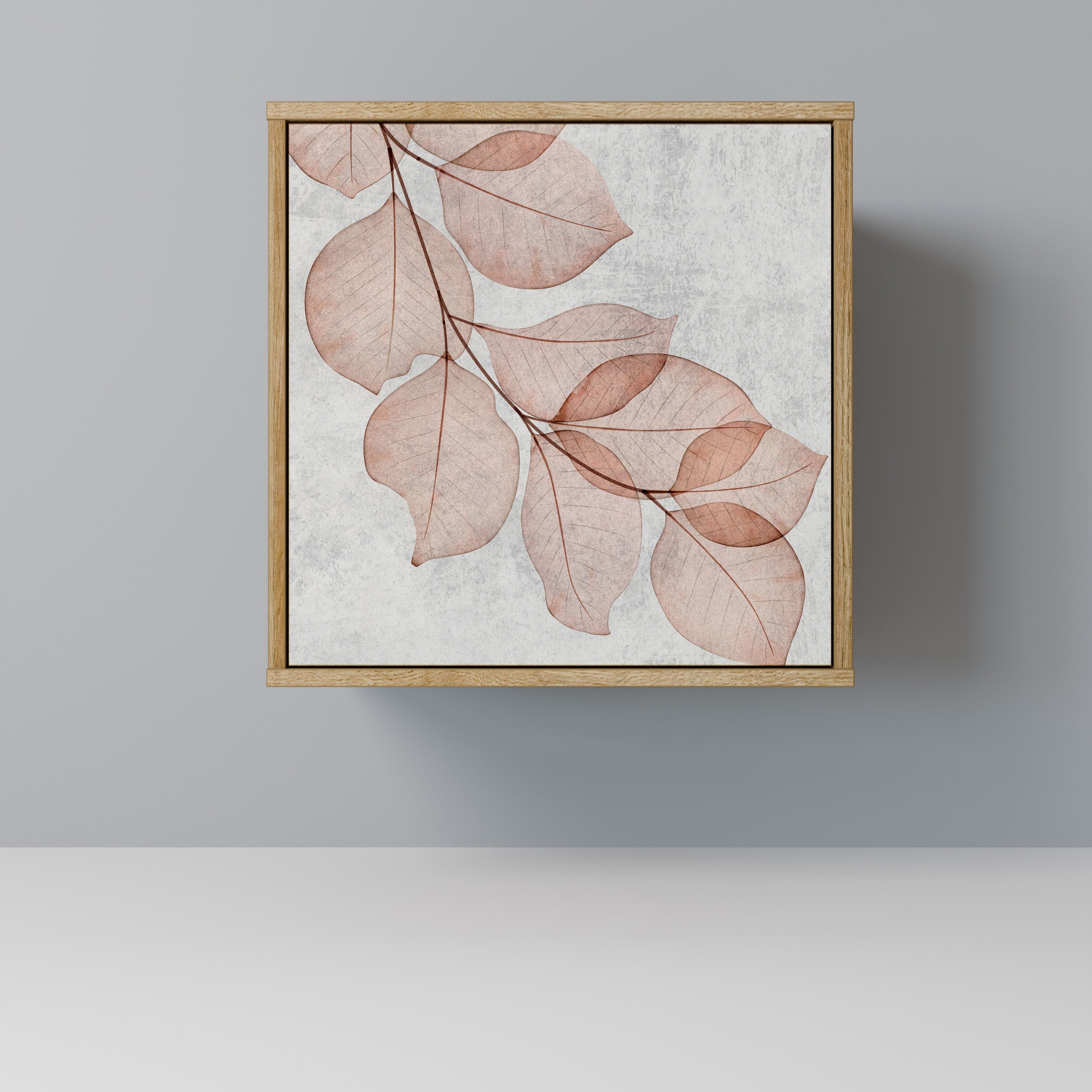 AUTUMN FRAGILITY 1-Door Sideboard in Oak Effect