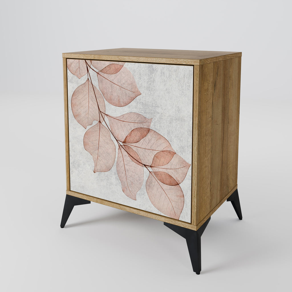 AUTUMN FRAGILITY 1-Door Sideboard in Oak Effect