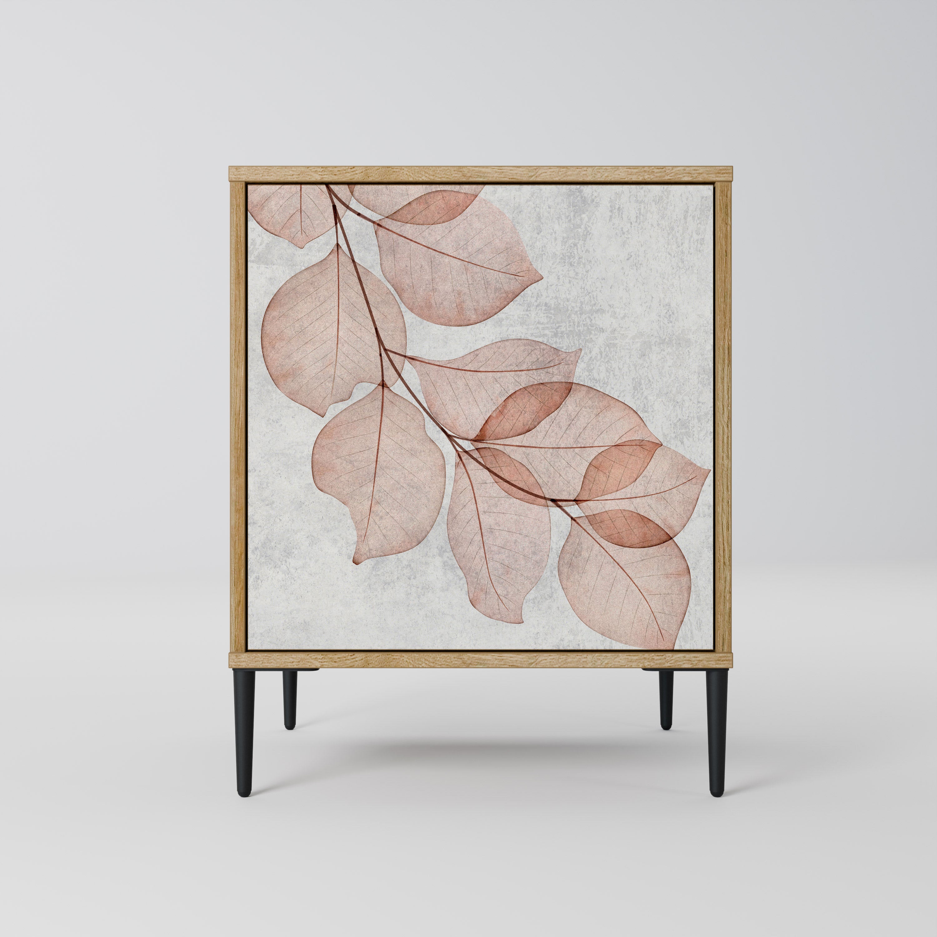 AUTUMN FRAGILITY 1-Door Sideboard in Oak Effect