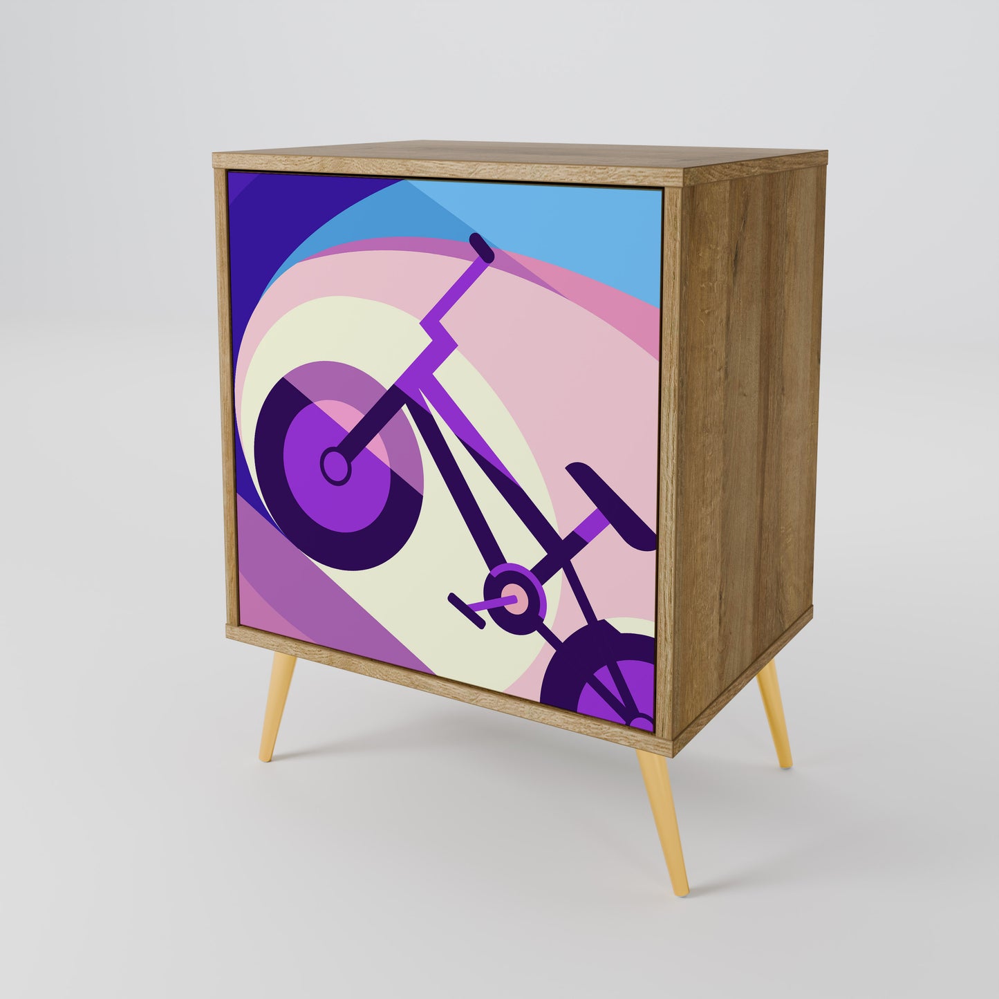 BIKE DREAMS Aparador de 1 Puerta