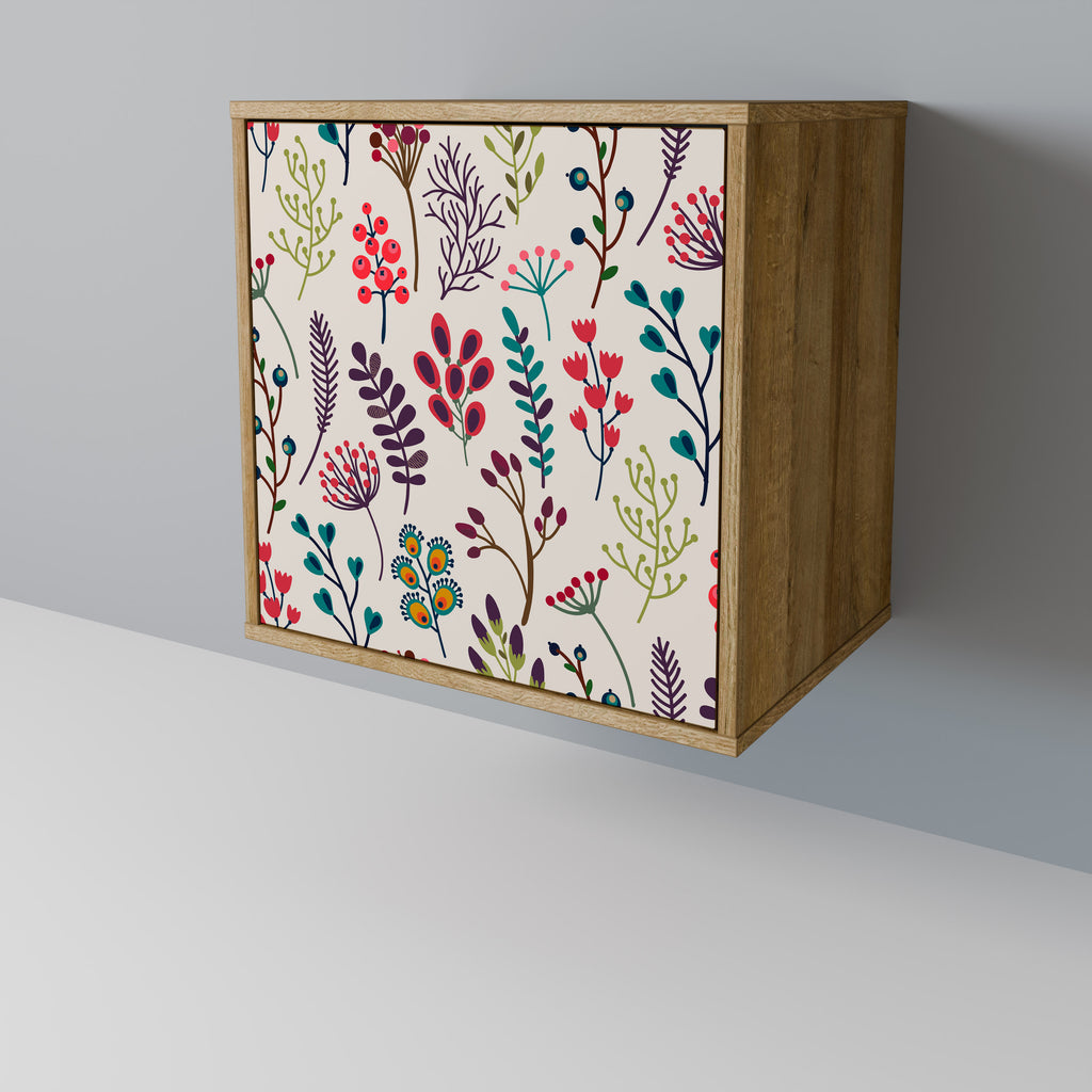 AUTUMN SUNDRIES 1-Door Sideboard in Oak Effect