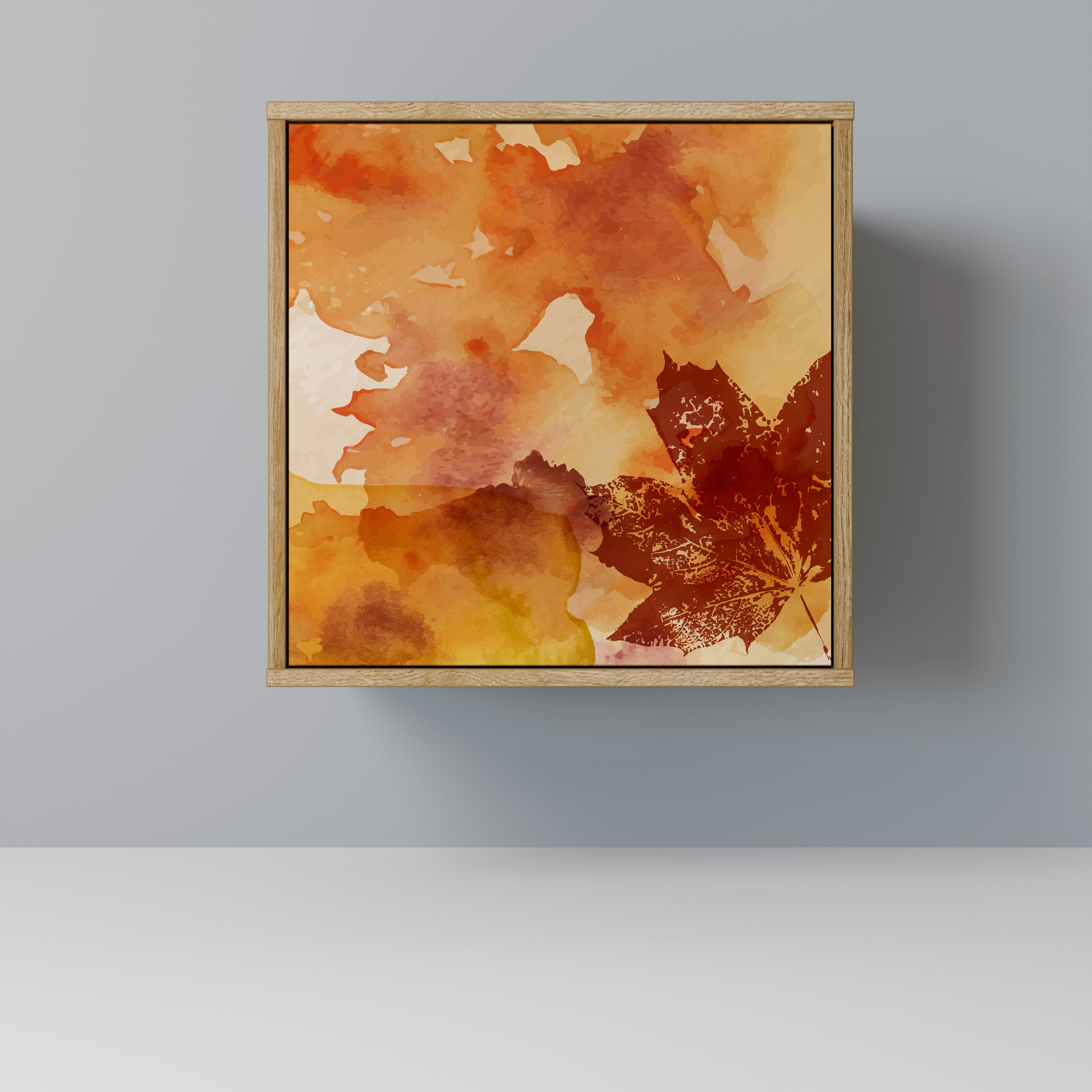 TRACES OF AUTUMN 1-Door Sideboard in Oak Effect