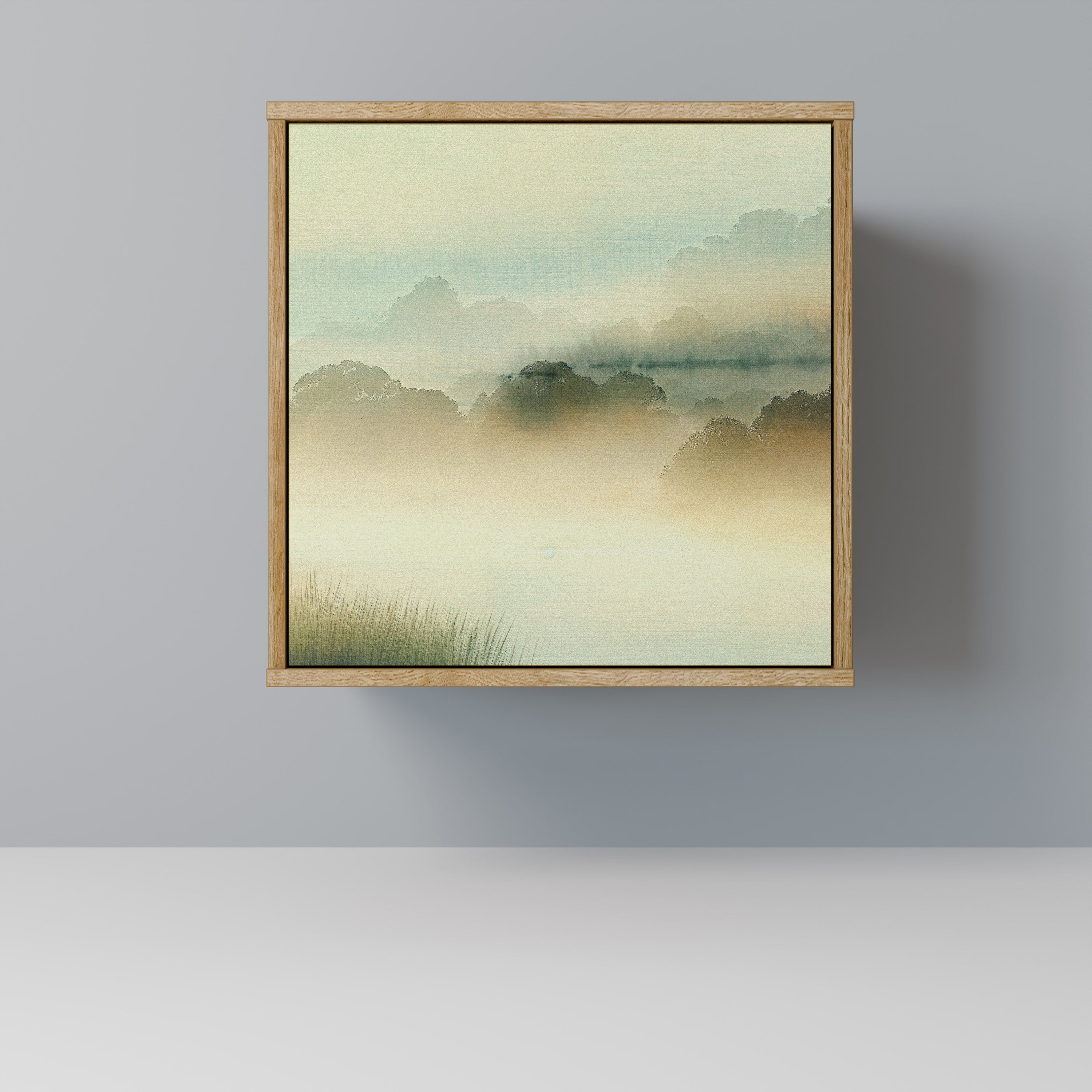 MORNING BY THE LAKE 1-Door Sideboard in Oak Effect