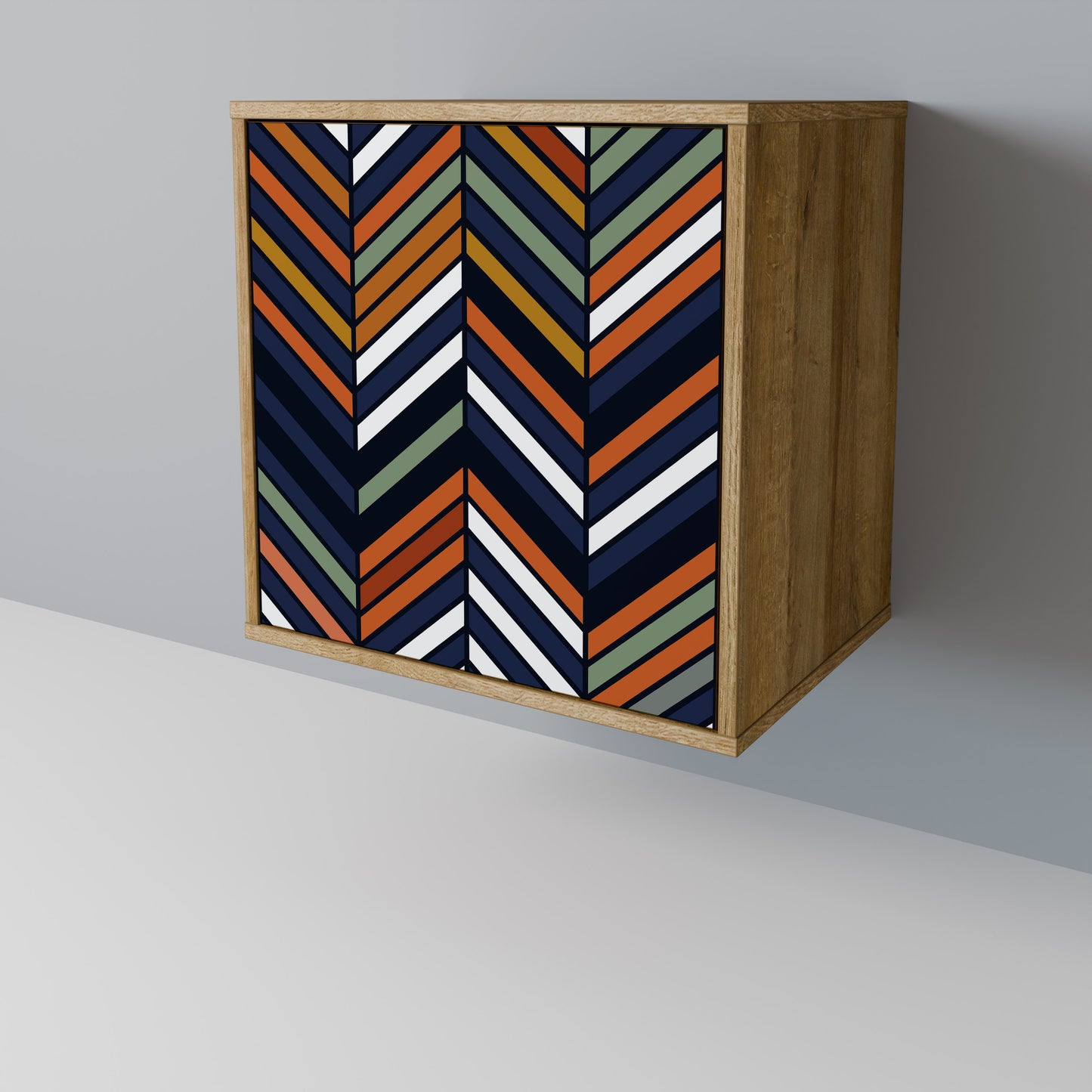 VIBRANT PATCHWORK Aparador de 1 Puerta