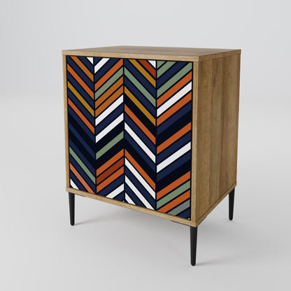 VIBRANT PATCHWORK Aparador de 1 Puerta