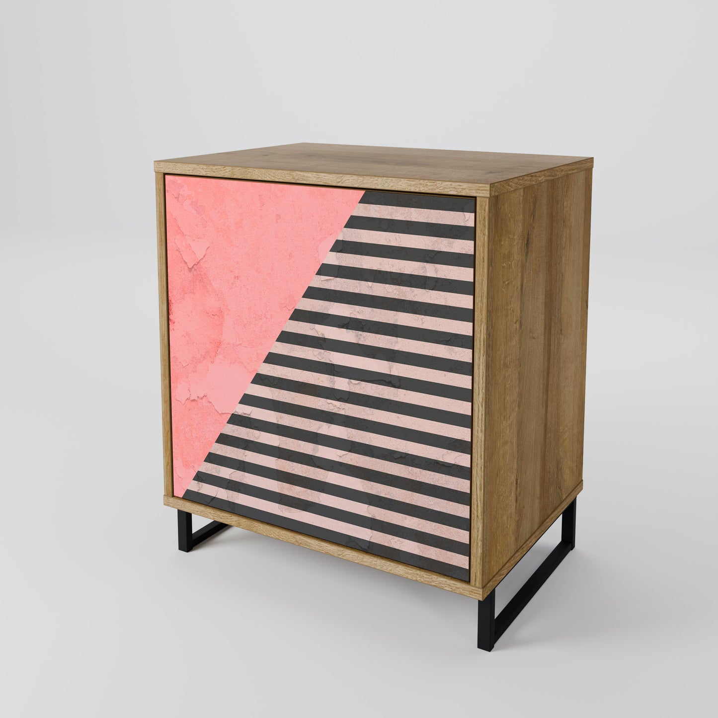 GLAMOROUS STRIPE Aparador de 1 Puerta
