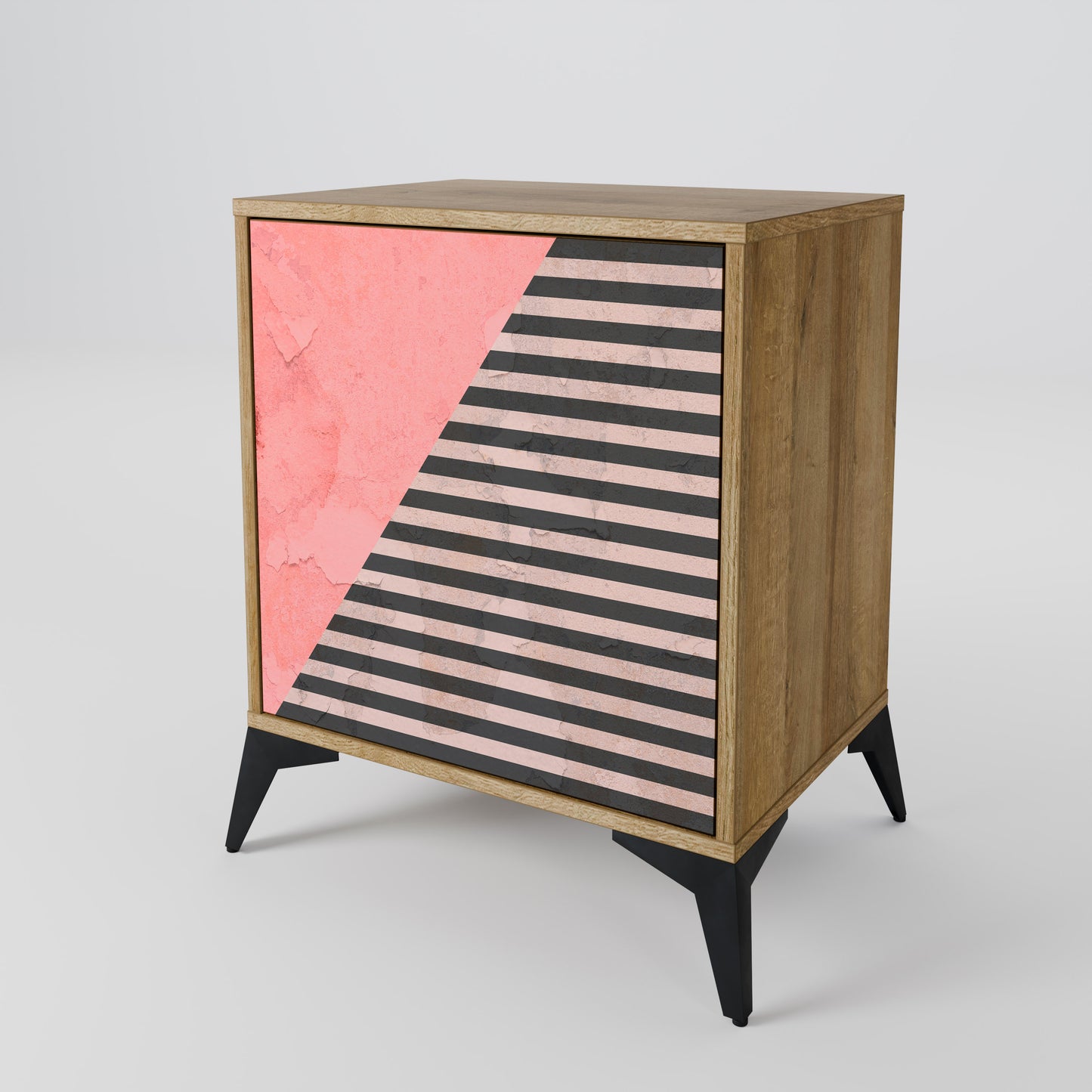 GLAMOROUS STRIPE Aparador de 1 Puerta