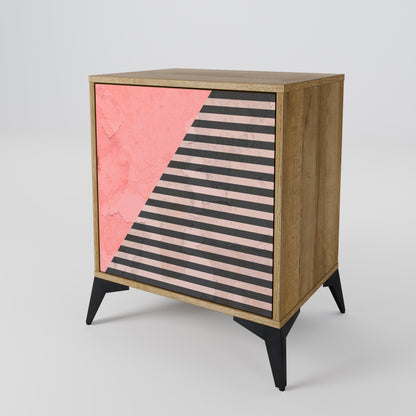 GLAMOROUS STRIPE Aparador de 1 Puerta