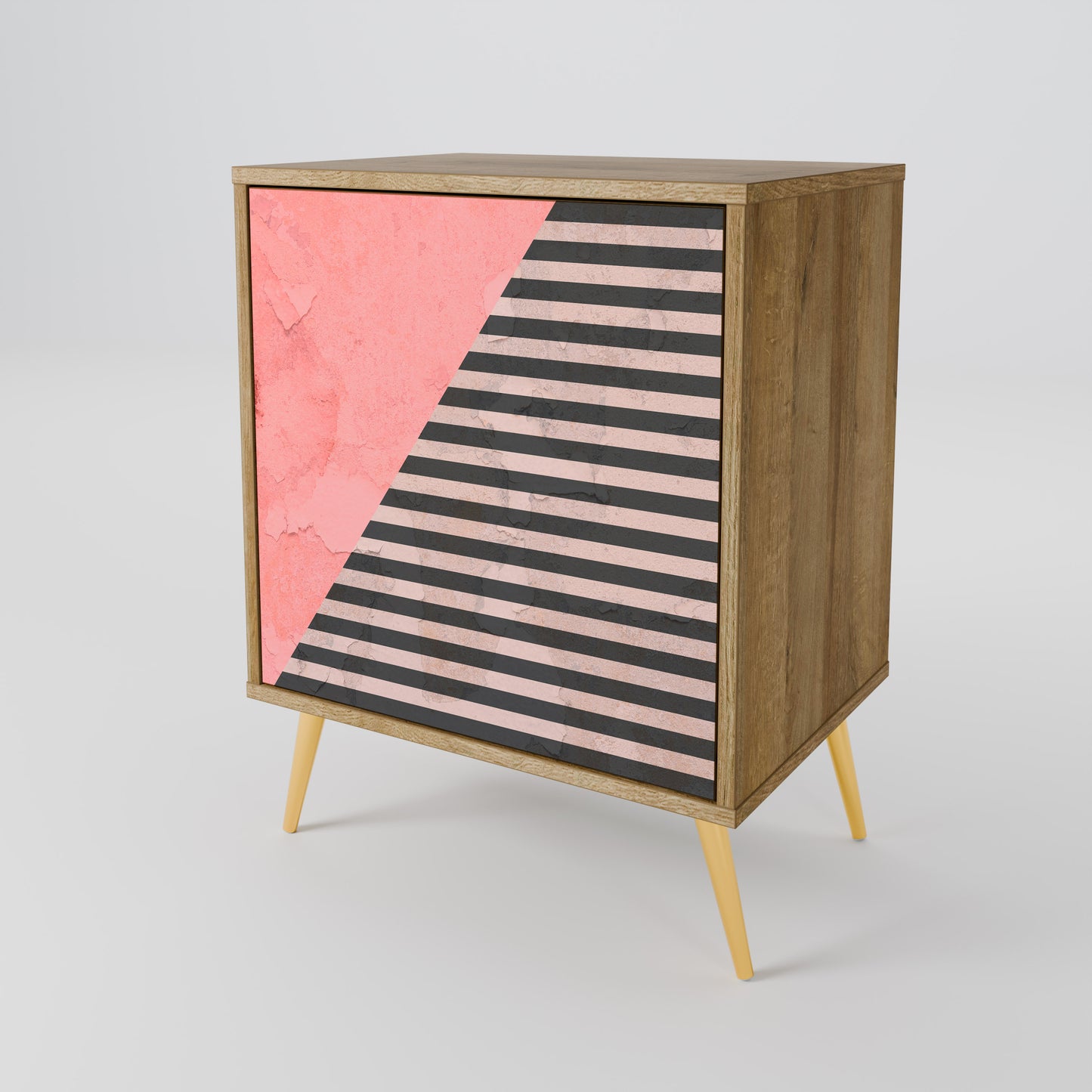 GLAMOROUS STRIPE Aparador de 1 Puerta