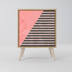 GLAMOROUS STRIPE Aparador de 1 Puerta