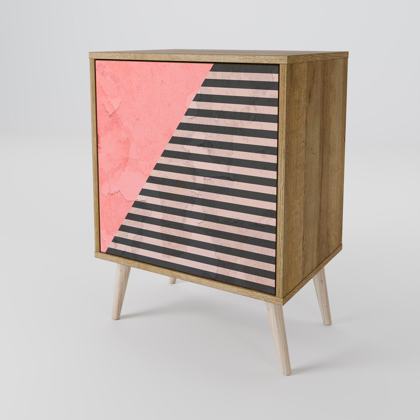 GLAMOROUS STRIPE Aparador de 1 Puerta