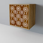 BROWN EYES 1-Door Sideboard in Oak Effect
