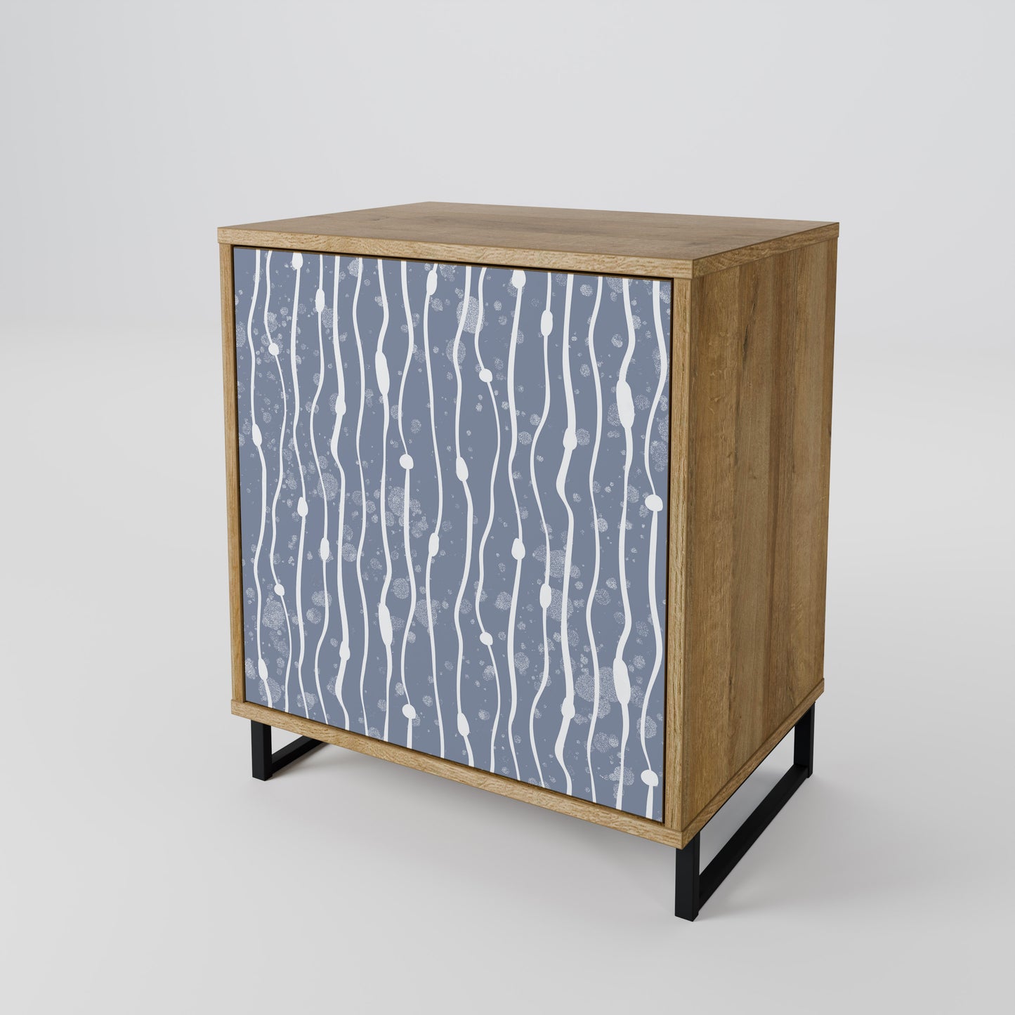 GRAPHITE RAIN Aparador de 1 Puerta