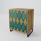 POLYGONS 1-Door Sideboard in Oak Effect