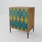 POLYGONS 1-Door Sideboard in Oak Effect