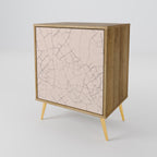 CERAMIC TEXTURE 1-Door Sideboard in Oak Effect