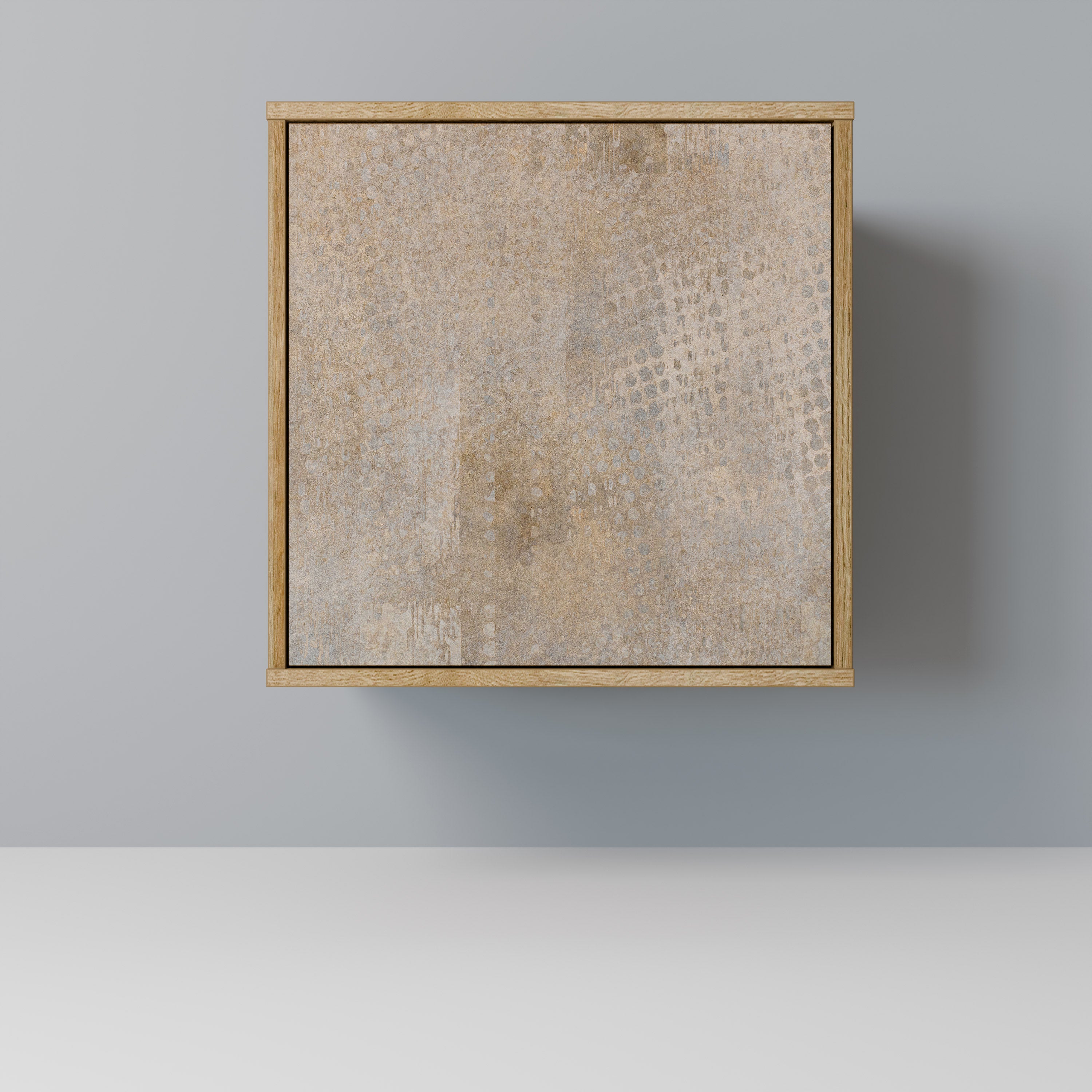 ERROR DE PANTALLA Aparador de 1 puerta con efecto roble