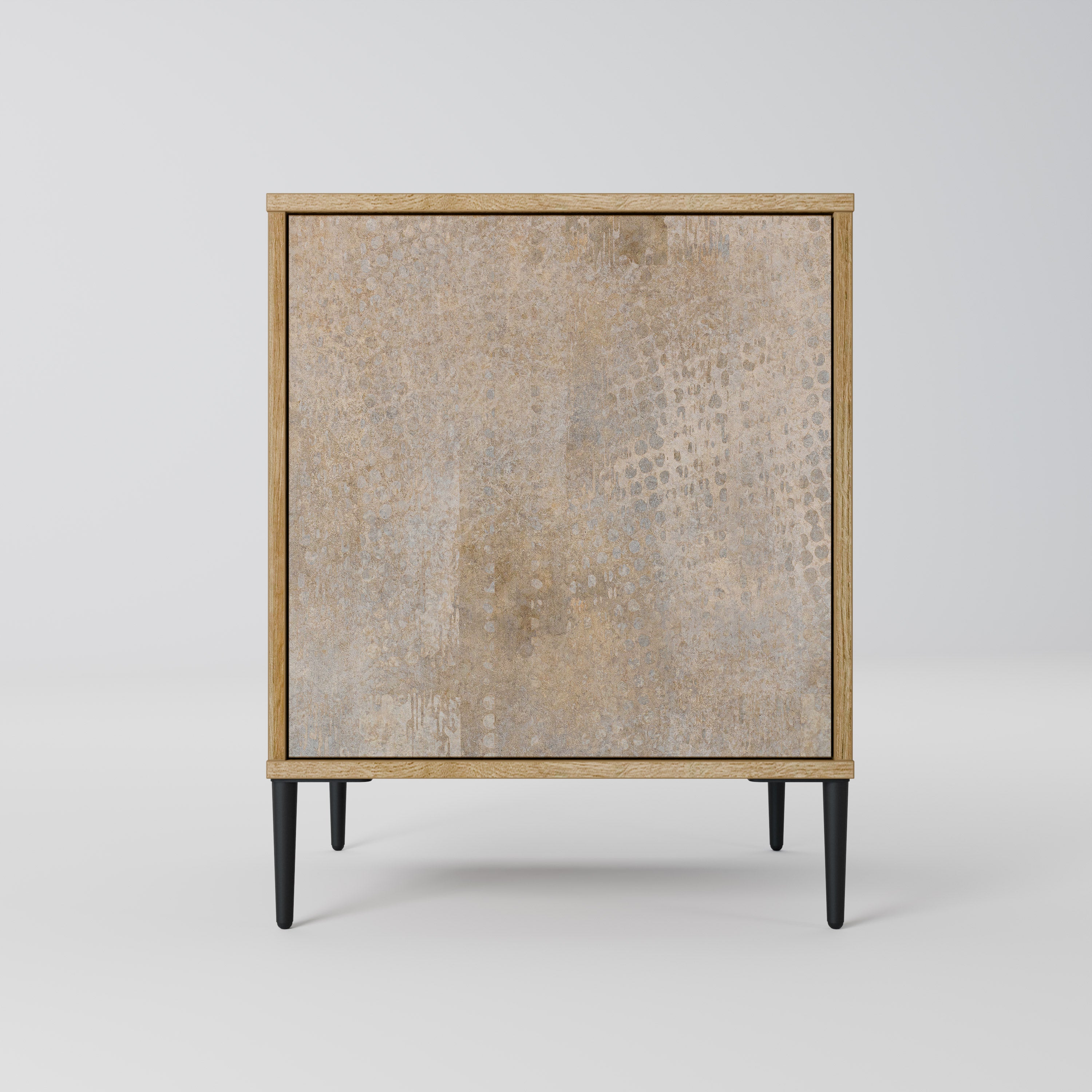 ERROR DE PANTALLA Aparador de 1 puerta con efecto roble