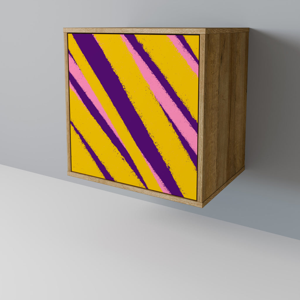 Aparador de 1 puerta DREAMS COME TRUE en efecto roble