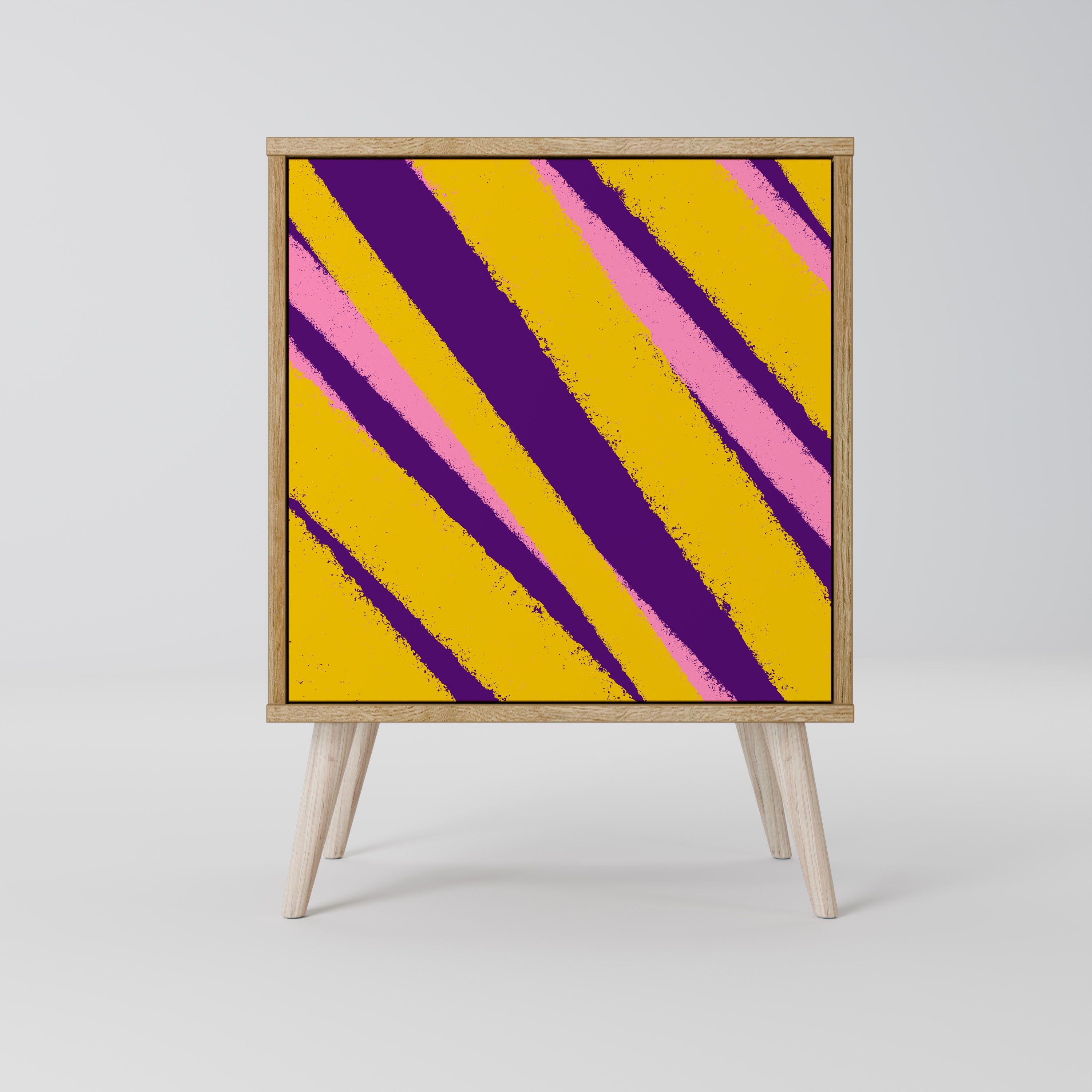 Aparador de 1 puerta DREAMS COME TRUE en efecto roble