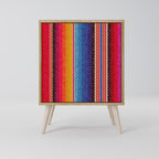 ETHNIC MEXICAN Aparador de 1 Puerta