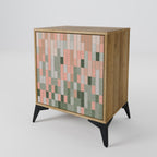 BUILDING THE FUTURE Aparador de 1 Puerta en Efecto Roble