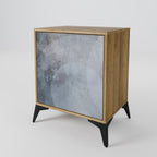 MUTED ARC 1-Door Sideboard in Oak Effect