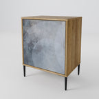 MUTED ARC 1-Door Sideboard in Oak Effect