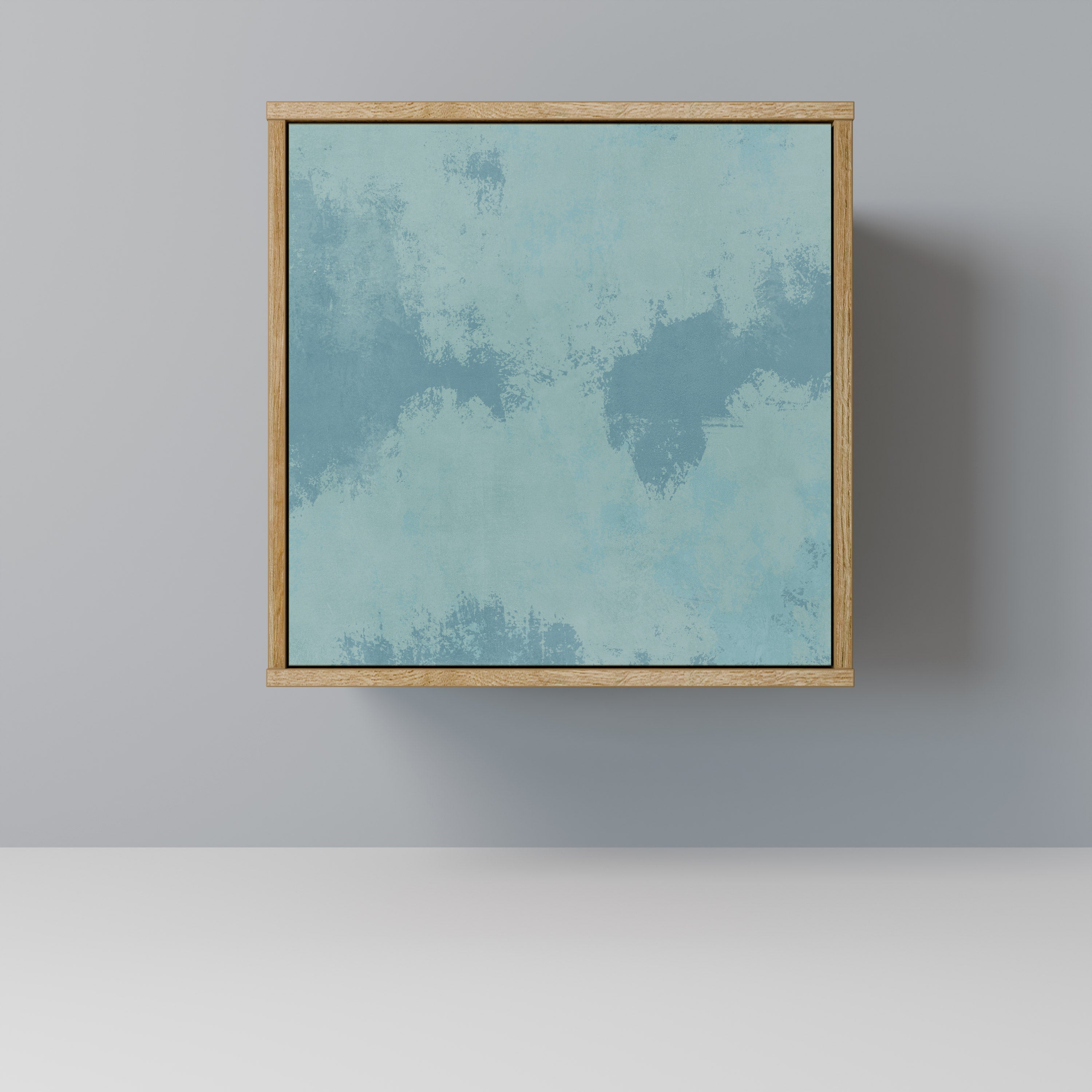 Aparador SKY WASH de 1 puerta con acabado efecto roble