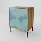 SKY WASH 1-Door Sideboard in Oak Effect