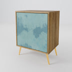 SKY WASH 1-Door Sideboard in Oak Effect