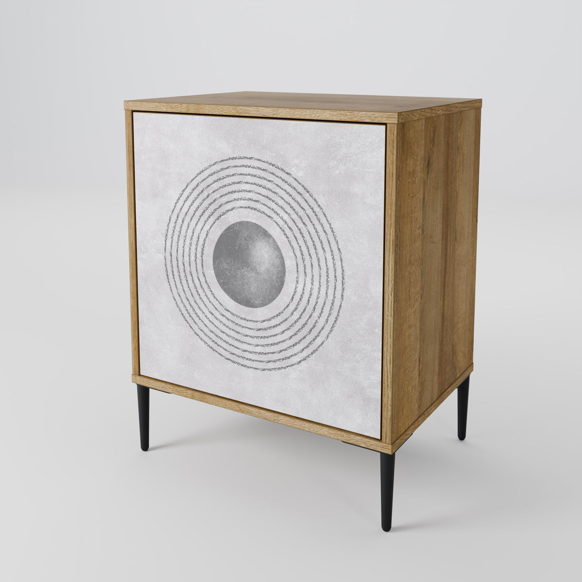 SOLID CIRCLES 1-Door Sideboard