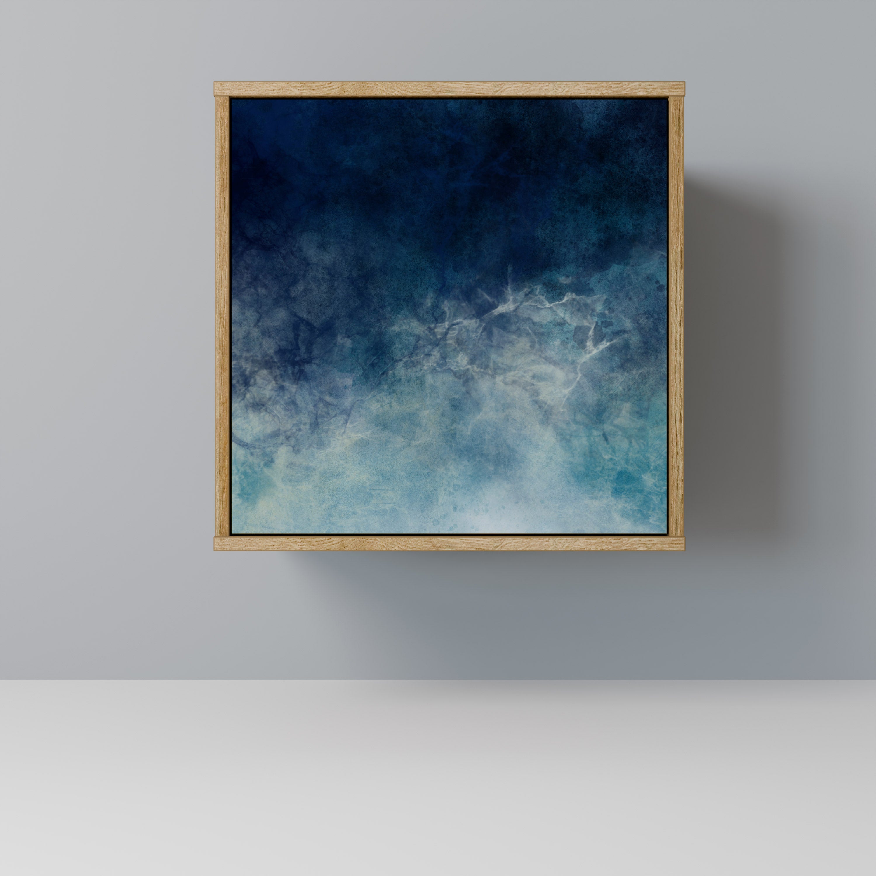 Aparador CELESTIAL FALL de 1 puerta con acabado efecto roble